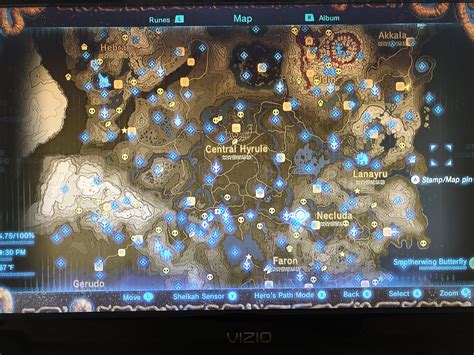 legend of zelda breath of the wild interactive map|hinox locations interactive map.